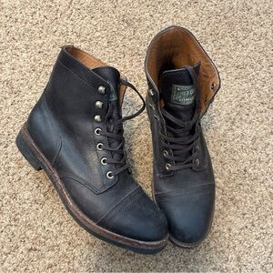 Polo Ralph Lauren Country Leather Brown Boots Men's Size 9D. Enville style